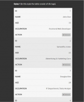 Lukita Responsive CSS Tables Screenshot 2