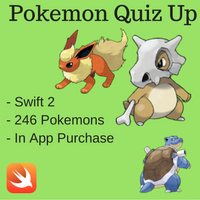 Pokemon Quiz Up - iOS Swift Source Code