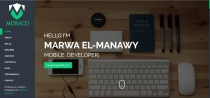 MORACO - Personal Vcard Resume HTML Template Screenshot 2