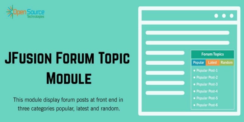 Jfusion Forum Topic Module