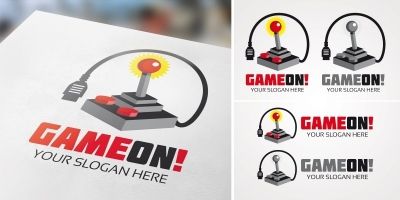 Game On - Gaming Logo Template