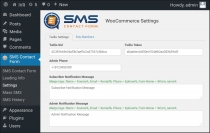 Wordpress Professional SMS Contact Form Plugin Screenshot 3