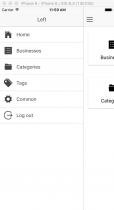 Ionic Business Directory Firebase Admin UI Screenshot 3