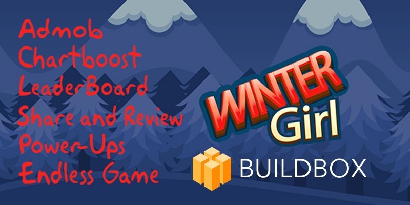 Winter Girl - Buildbox Game Template