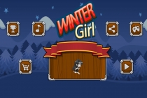 Winter Girl - Buildbox Game Template Screenshot 1