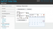  PHP Hotel Reservation System Light  Screenshot 1