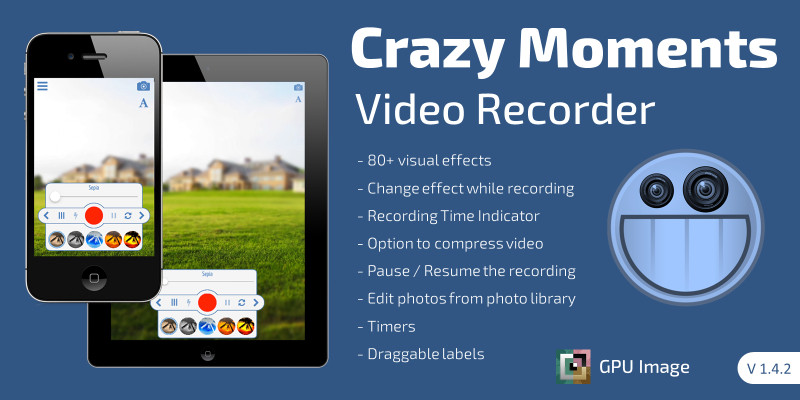 Crazy Moments - iOS App Source Code