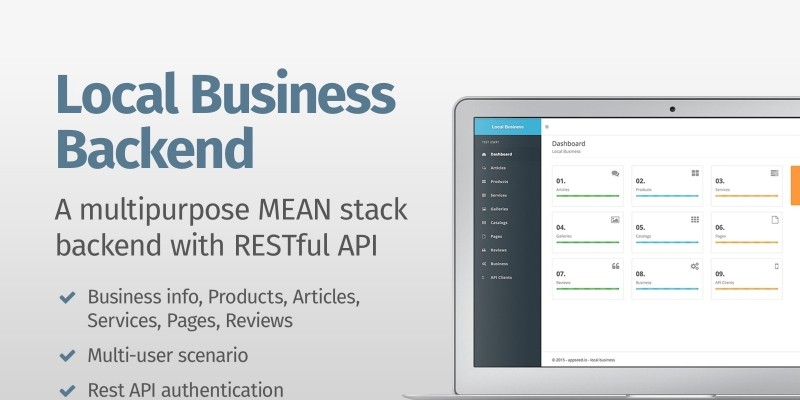 Local Business MEANStack Backend