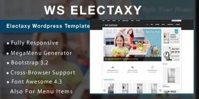 WS Electasy - Electronic Store WooCommerce Theme