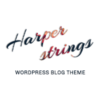 Harper Strings  - WordPress Blog Theme