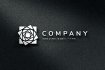 Cubic Rose Logo Template Screenshot 2