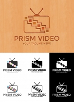 Prism Video Logo Template Screenshot 1