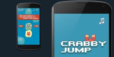 Crabby Jump - Construct 2 Template
