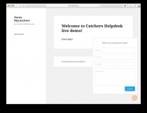 Catchers Helpdesk WordPress Plugin  Screenshot 4