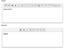 WYSIWYG Editor - Javascript Text Editor Screenshot 1
