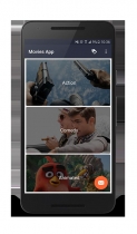 Android Movies App Template Screenshot 1