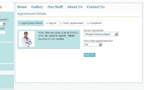 PHP Medical Appointment Script Light Screenshot 1