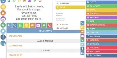 Social Profiles - WordPress Plugins