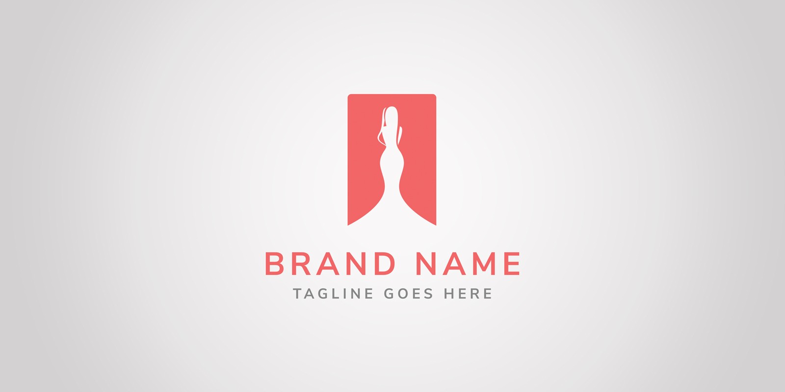 Lady Fashion Logo Template