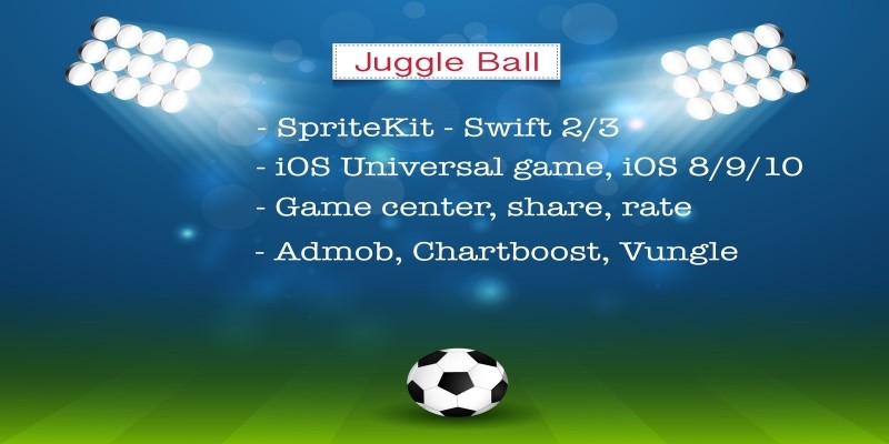 Juggle Ball - iOS Universal Game Source Code