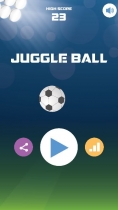 Juggle Ball - iOS Universal Game Source Code Screenshot 1
