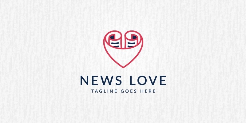 Love News - Logo Template