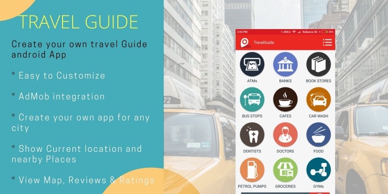 Travel Guide App - Android Source Code