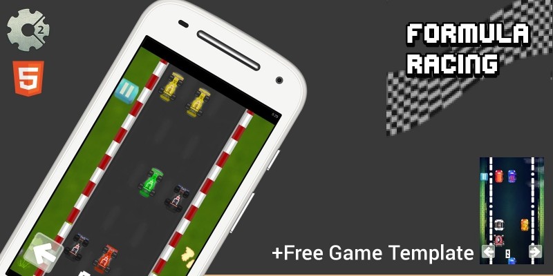 Formula Racing - Construct 2 Game Template