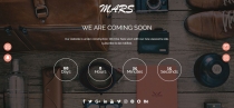 Mars - HTML Coming Soon Template Screenshot 7