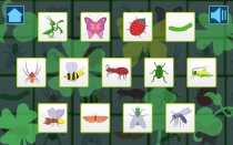 Kids Memory Game Insects - Unity Template Screenshot 1
