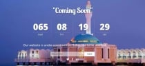 Jeddah City - Coming Soon HTML Template Screenshot 1