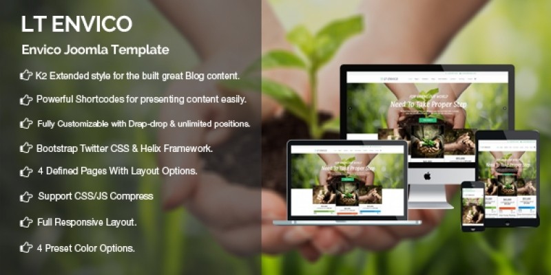 LT Enrico - Nature Joomla Template