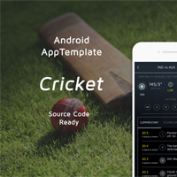 Cricket - Android Studio UI Kit