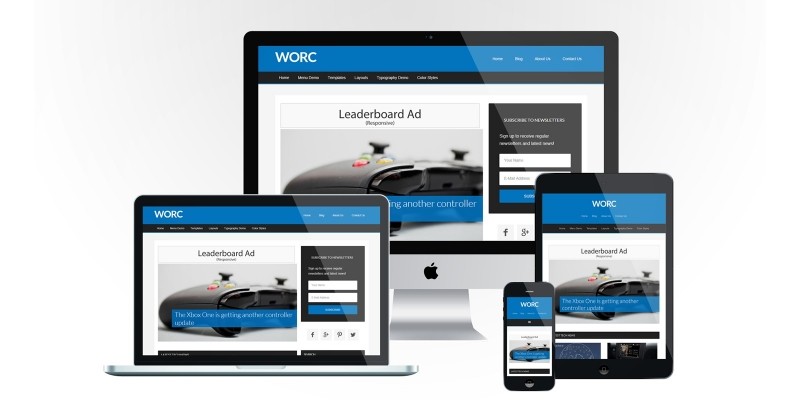 Worc - WordPress Theme