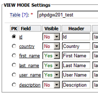 PHP DataGrid Wizard - DataGrid Pages Generator