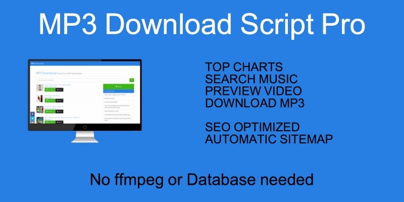 MP3 Search Script Pro PHP