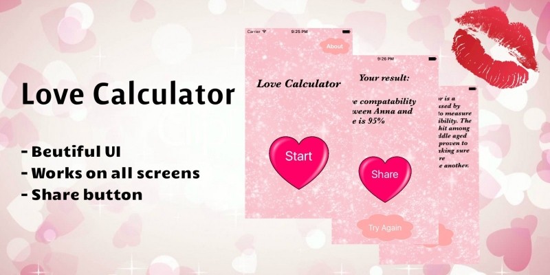 Love Calculator - iOS App Source Code