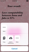 Love Calculator - iOS App Source Code Screenshot 4