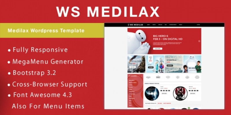 WS Medilax - Audio Store WooCommerce Template