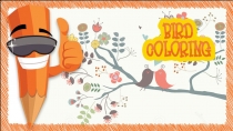 Birds Coloring Game - iOS Source Code Screenshot 1