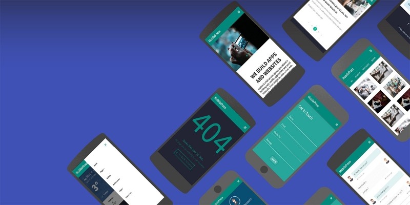 MobilePress - Material Design Mobile Template