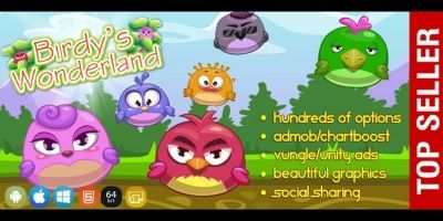 Birds Wonderland - Unity Game Template