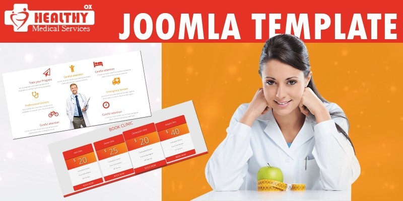 Healthy OX - Joomla Template