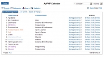 PHP Calendar Script Pro Screenshot 6