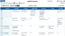 PHP Calendar Script Pro Screenshot 11