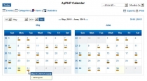 PHP Calendar Script Pro Screenshot 20