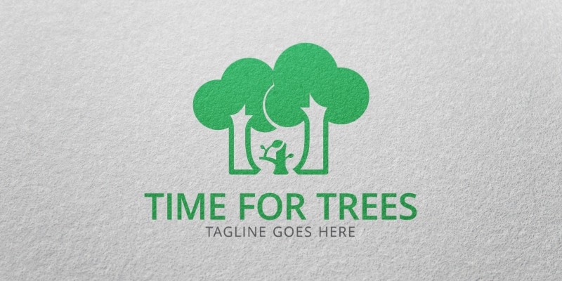Time For Trees - Logo Template