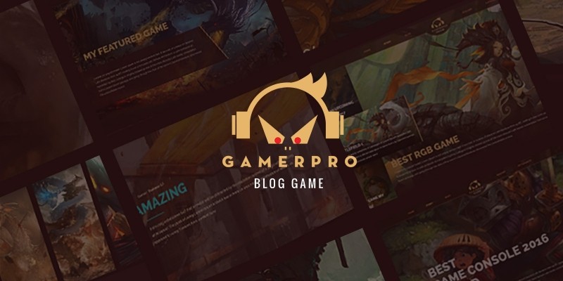 GamerPro -  Game Blog WordPress Theme