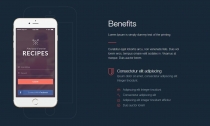 Appify - One Page Mobile App WordPress Theme Screenshot 2