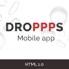 Droppps - Mobile App Landing Page